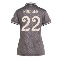 Real Madrid Antonio Rudiger #22 Tredje Tröja Dam 2024-25 Kortärmad